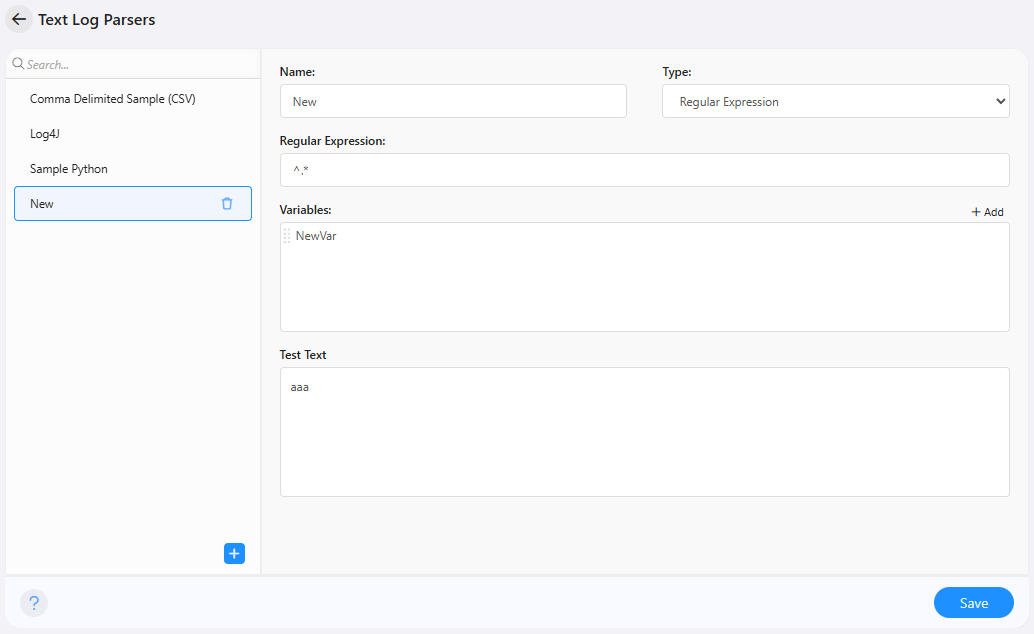 Parsing Expression Editor