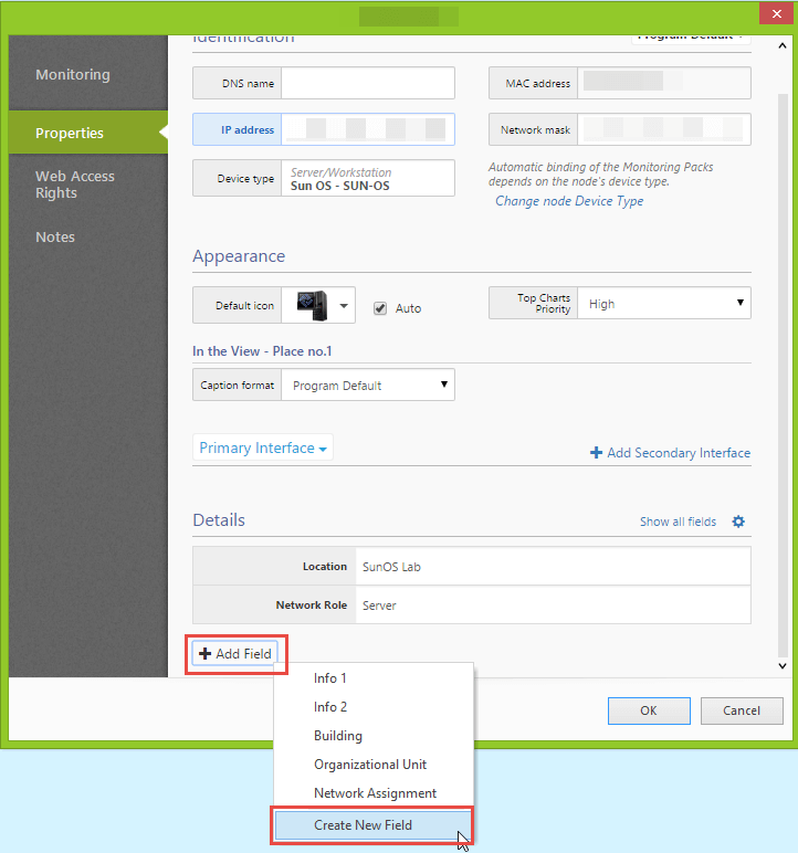 Define Custom Fields 2